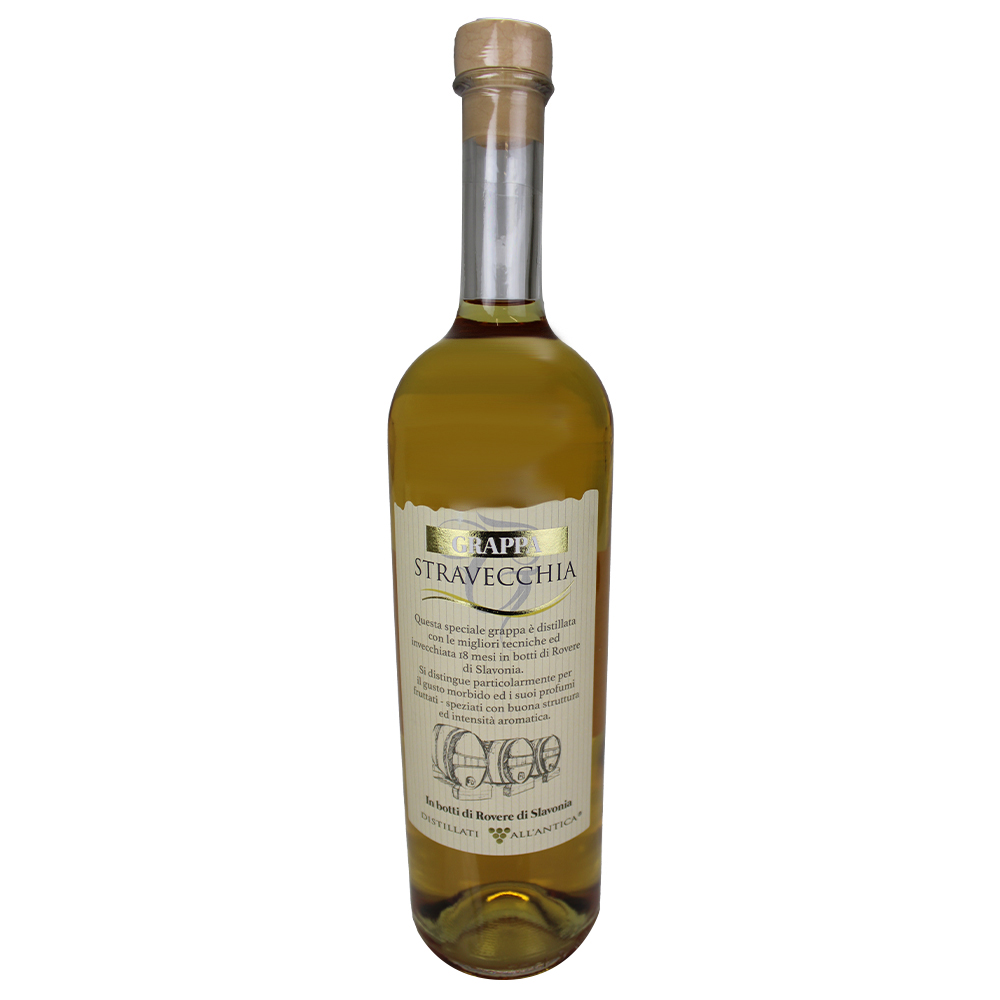 Grappa Stravecchia Barrique 70cl 40%Vol. – Sazio